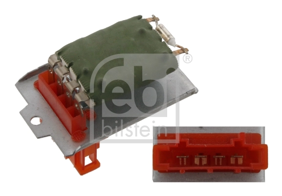 Resistor, interior blower
